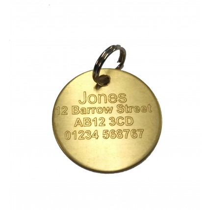 Dog Tag Engraved