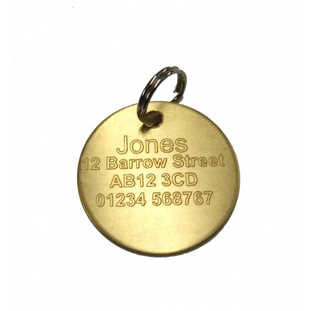 Dog Tag Engraved