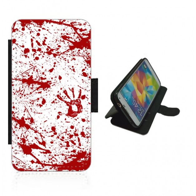 Blood Splatter Phone Case Wallet 