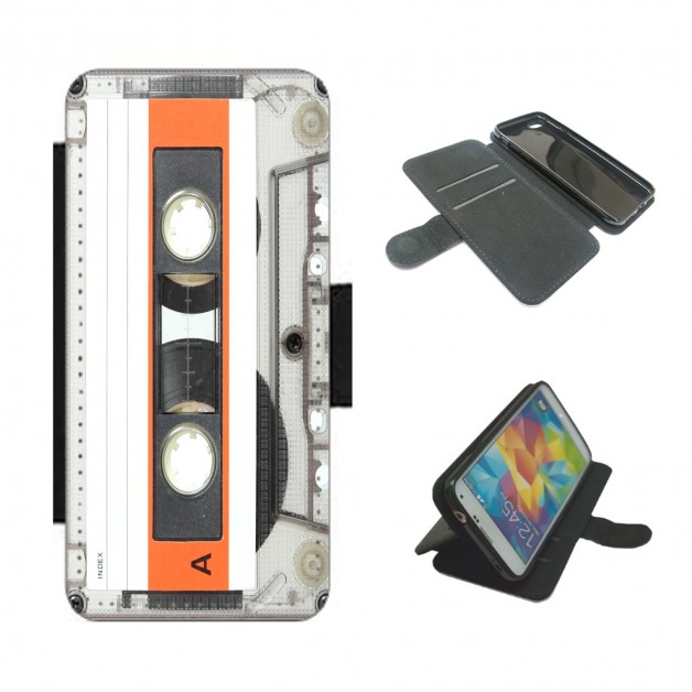 Cassette tape Phone Case Wallet 