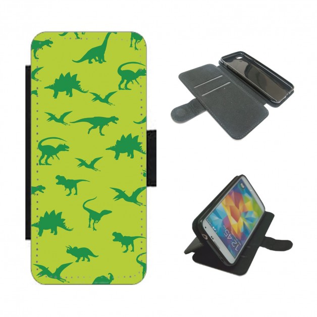 Dinosaur pattern Phone Case Wallet 