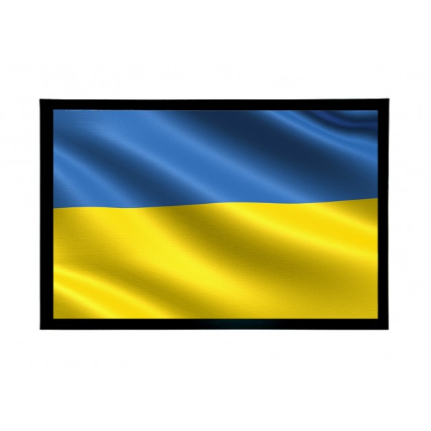 Ukraine flag door mat