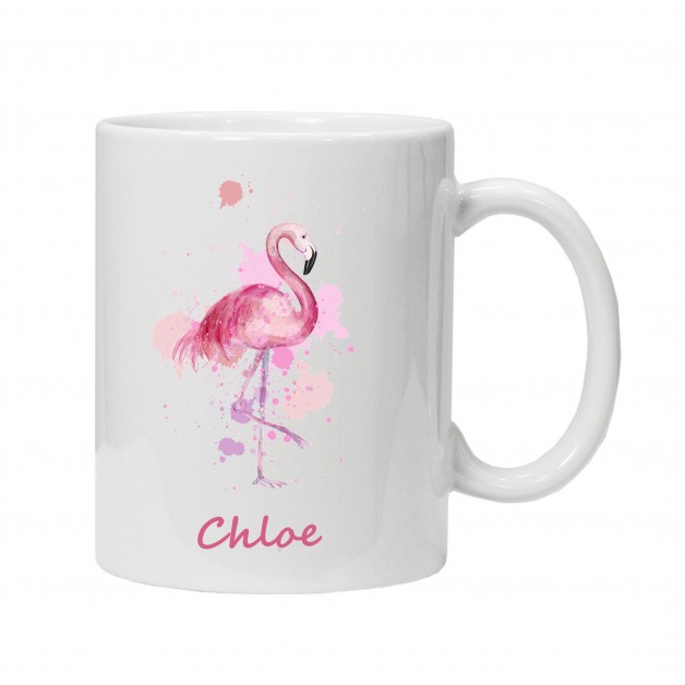 Flamingo Name Mug