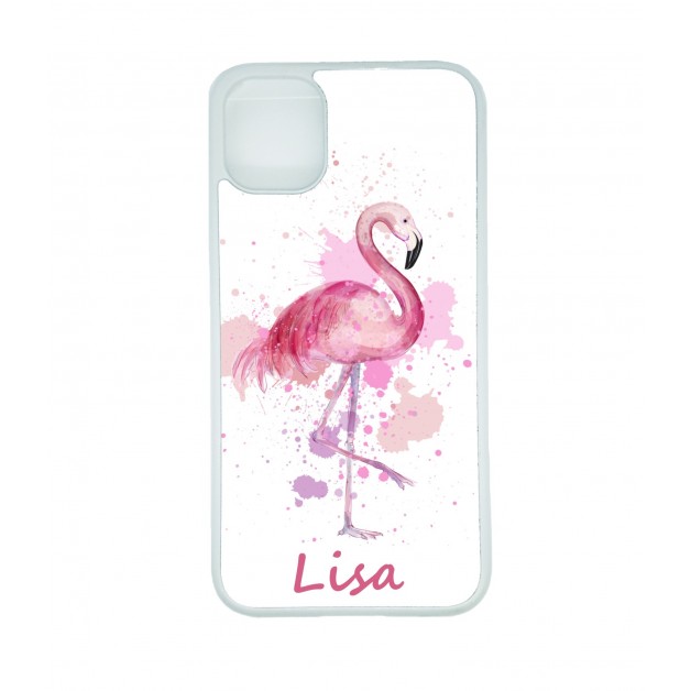 Flamingo Name Phone Case