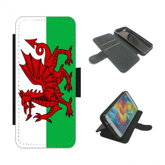Welsh Flag Wallet Phone Case