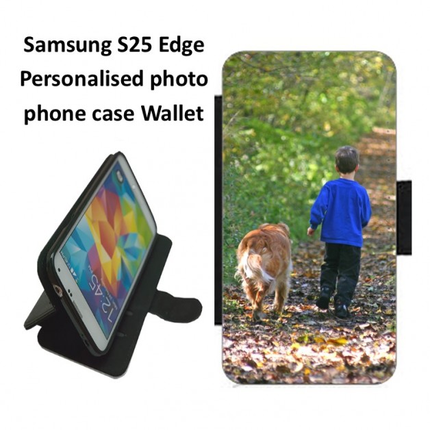 Samsung Galaxy S25 Edge Personalised Phone Case Wallet