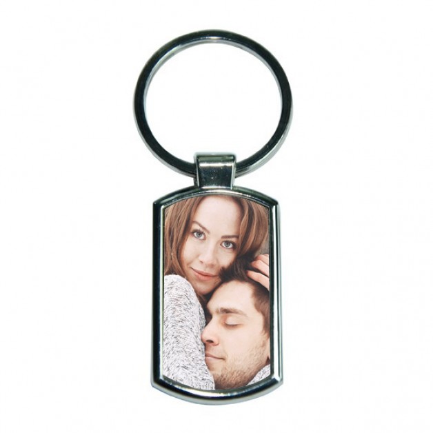 Keyring Metal Rectangular